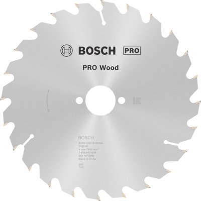 BOSCH  - 2608640618 Lame de scie circulaire Optiline Wood