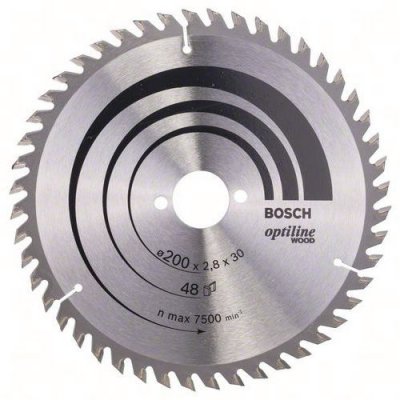 BOSCH  2608640620 Lame de scie circulaire op wo h 200x30-48