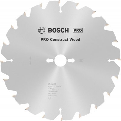 BOSCH  - 2608640690 Lame de scie circulaire Construct Wood