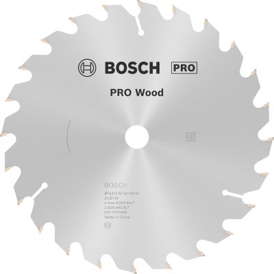 BOSCH  - 2608640817 Lame de scie circulaire Optiline Wood