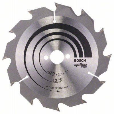 BOSCH  - 2608641173 Lame de scie circulaire Optiline Wood