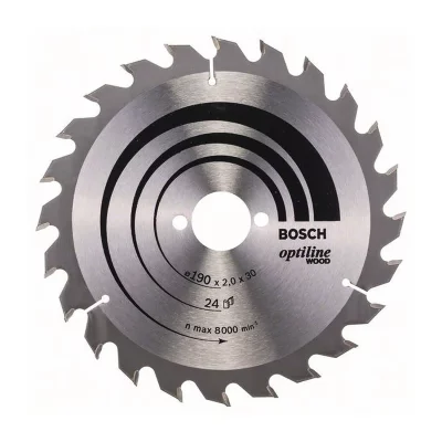 BOSCH  - 2608641185 Lame de scie circulaire Optiline Wood