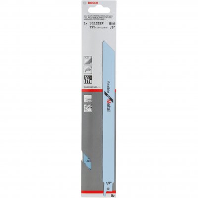 BOSCH ACCESSORIES Bosch 2608656042 Lame Pour Scie Sabre S 1122 Ef