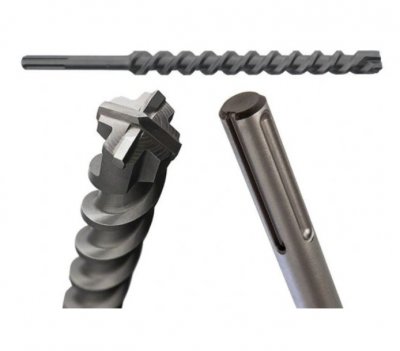 BOSCH  2608685862 Foret SDS-Max-4 pour perforateur 18 x 200 x 340 mm