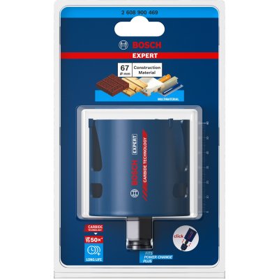 BOSCH  2608900469 Scie cloche Expert Construction Material 67 x 60 mm