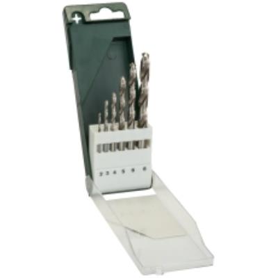 GENERIQUE Bosch 2609255060 Set De 6 Forets &agrave; M&eacute;taux Rectifi&eacute;s Hss-G Din 338