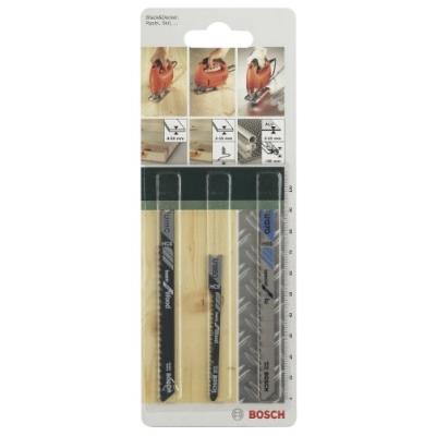 BOSCH  2609256774 Jig Saw Blade Metal Wood 3 Units Multicolore