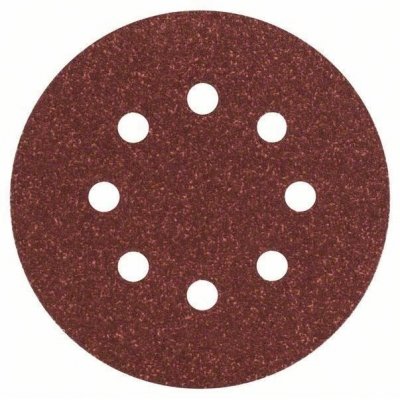 BOSCH ACCESSORIES Bosch - 2609256A24 Disques abrasifs pour ponceuse excentrique, set de 5 pi&egrave;ces