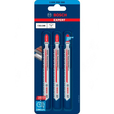 BOSCH  3 Lames Scie Sauteuse Expert - 