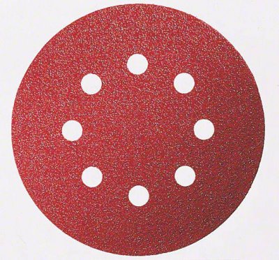 BOSCH  30 Feuille Abrasive C430, Pack De 6 125 Mm, 60; 120; 240