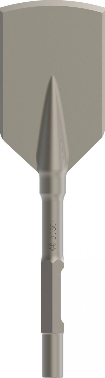 BOSCH  - 450 x 125 mm ciseau d'asphalte 30 mm six pans creux