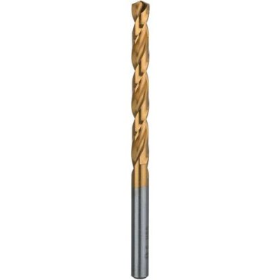 BOSCH  5 Forets &Agrave; M&eacute;taux Rectifi&eacute;s Hss-tin, Din 338 2,5 X 30 X 57 Mm