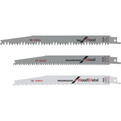 BOSCH  Accessoires - 3 lames scie sabre s3456xf s2345x s1131l -