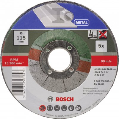 GENERIQUE BOSCH Accessoires - disque 115 x 2,5 acier deporte