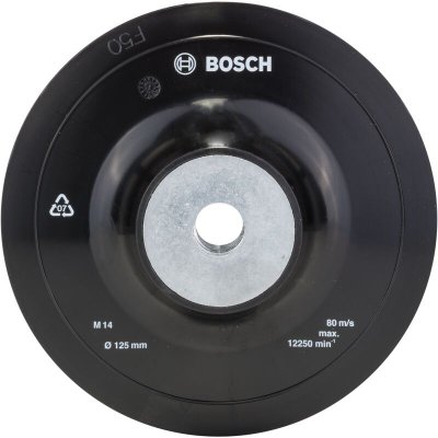 BOSCH  Accessoires - plateau de pon&ccedil;age 125 mm -