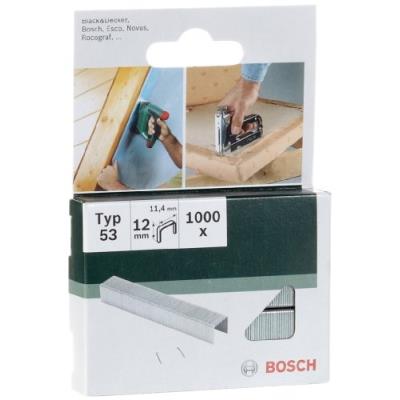 BOSCH  accessoires - set 1000 agrafes 12mm type 53 BOS3165140392730