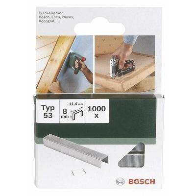 BOSCH  accessoires - set 1000 agrafes 8mm type 53 BOS3165140392716