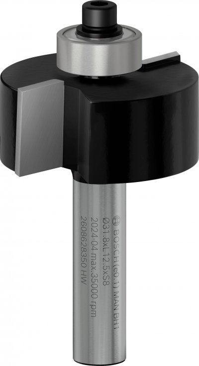 BOSCH  Accessories 2 608 628 350 Fraise &agrave; feuillure 8 mm 9,6 x 12,5 mm