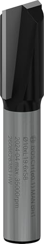BOSCH  Accessories 2 608 628 383 Gris Fraise 8 mm 10 x 20 x 51 mm