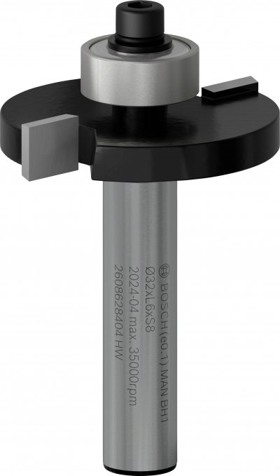 BOSCH  Accessories 2 608 628 404 Fraise 8 mm 32 x 6 x 51 mm