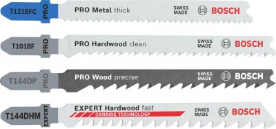 BOSCH  Accessories 2607011437 JSB, Wood and Metal, lot de 15 15 pc(s)