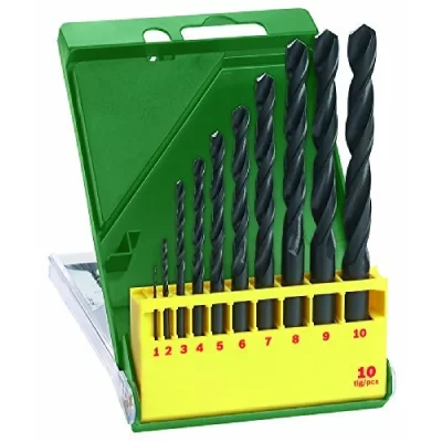 BOSCH  Accessories 2607019442 Coffret de m&egrave;ches HSS-R Lot de 10