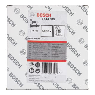 BOSCH  Accessories 2608200705 Agrafe 1,2 / 40 mm