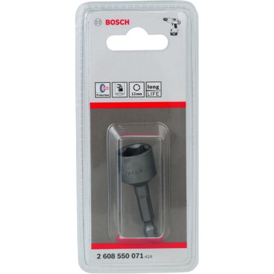 BOSCH  Accessories 2608550071 Adaptateur cl&eacute; &agrave; douille aimant&eacute; SW 13,0