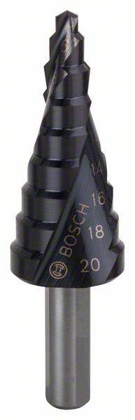 BOSCH  Accessories 2608588064 Fraise &eacute;tag&eacute;e queue 3 pans Longueur 50 mm Ex&eacute;cution HSS-AlTIN