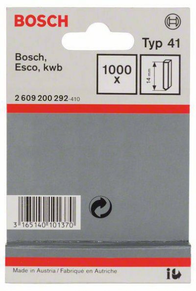 BOSCH  Accessories 2609200292 Cheville 14 mm 1000 pi&egrave;ces Type 41