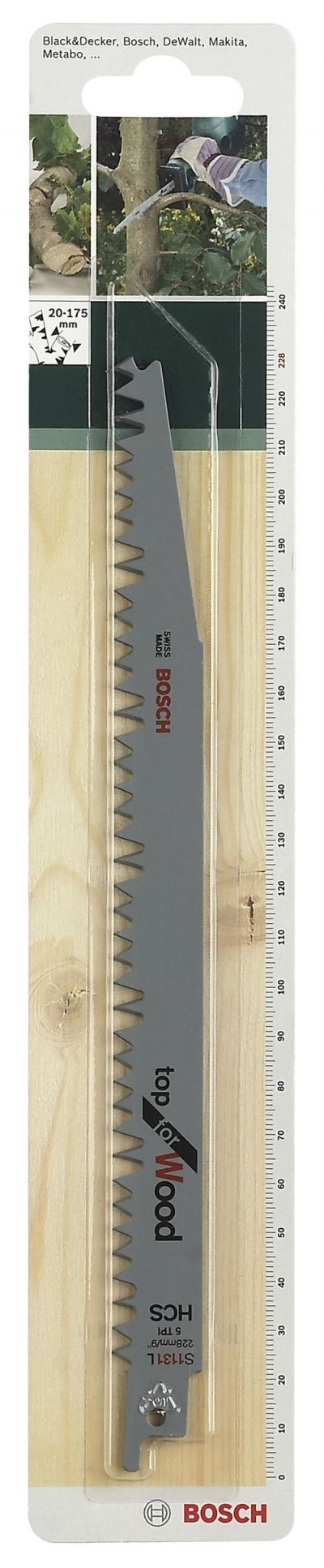 BOSCH  Accessories 2609256702 Lame de scie sabre S1131L