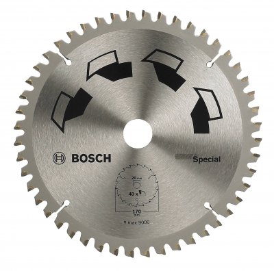 BOSCH  Accessories 2609256888 Lame de scie circulaire Sp&eacute;cial 170 mm