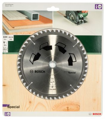 BOSCH  Accessories 2609256890 Lame de scie circulaire Sp&eacute;cial 184 mm