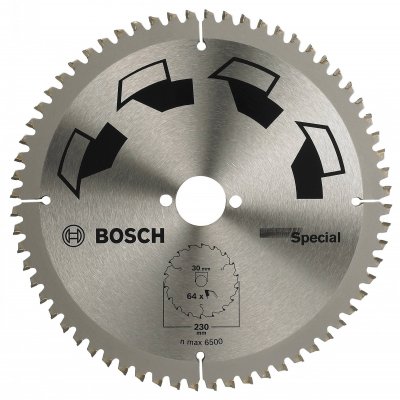 BOSCH  Accessories 2609256894 Lame de scie circulaire Sp&eacute;cial 230 mm