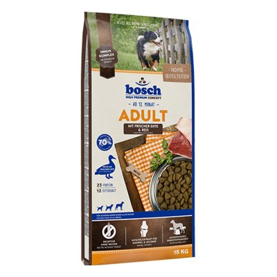 BOSCH HPC Bosch Adult pour chien au canard & riz 2 x 15 kg