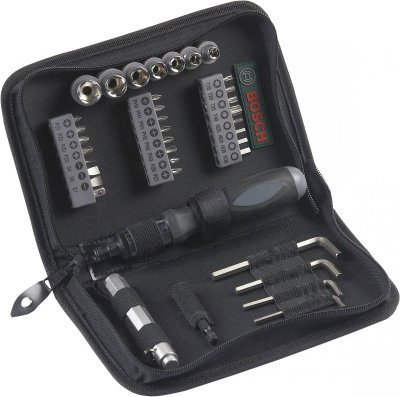 BOSCH ACCESSORIES Bosch Assortiment de forets et d'embouts de vissage, 38 pi&egrave;ces