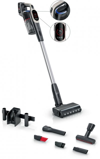 BOSCH  Bcs931gac Aspirateur Balai Et Balai &Eacute;lectrique Batterie Sec Hepa Sans Sac 0,4 L Graphite 3 Ah