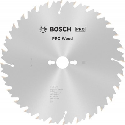 BOSCH  - Bois de la lame de scie circulaire. 300 x 30 x 3,2 mm.