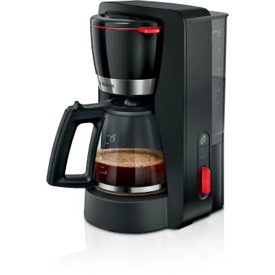 BOSCH   TKA4M233 machine &agrave; caf&eacute; Semi-automatique Machine &agrave; caf&eacute; filtre 1,37 L Noir