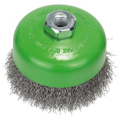 BOSCH  Brosse boisseau, inoxydable 100 mm, 0,3 mm, M14