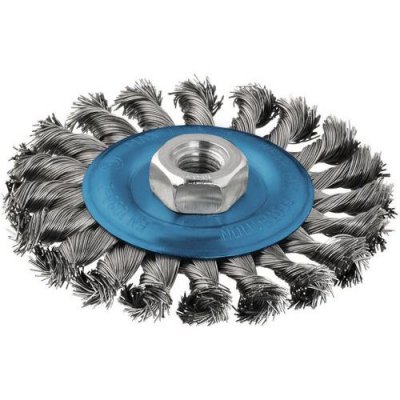 BOSCH  Brosse circulaire &agrave; fils d&rsquo;acier &Oslash; 115 mm