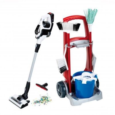  Bosch - Chariot de m&eacute;nage avec aspirateur