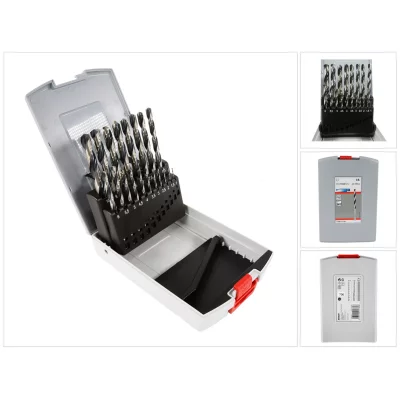 BOSCH ACCESORIOS BOSCH Coffret 19 forets m&eacute;tal HSS PoinTeQ - 2608577351
