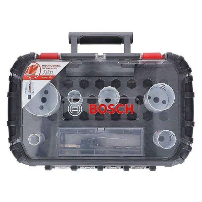 BOSCH  Coffret scies tr&eacute;pans carbure universelles - 2608594184