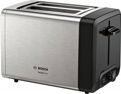 BOSCH  Designline Double Slot Toaster Argent&eacute; One Size / EU Plug
