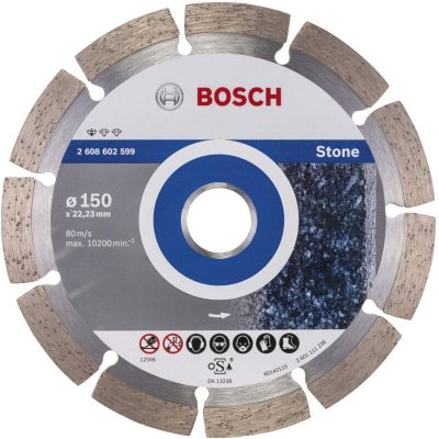 BOSCH  - Diamant disque de coupe standard pour Stone. 150 x 22,2