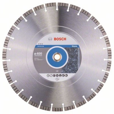 BOSCH  - Disque &agrave; tron&ccedil;onner diamant&eacute; Best for Stone 400x20/25,4x12mm