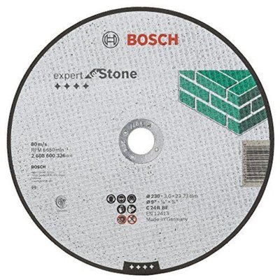 BOSCH  disque a tron&ccedil;onner pour mat&eacute;riaux a moyeu plat - 230x3 mm