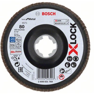 BOSCH  - disque segment&eacute; accessories x-lock 2608621769 1 pc(s)