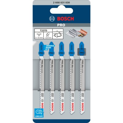 BOSCH  E-Werkzeuge 3165140007320 Lame de scie 2 608 631 030(VE5) EAN :